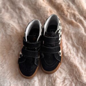 Vans Black and White Checkered Shoes